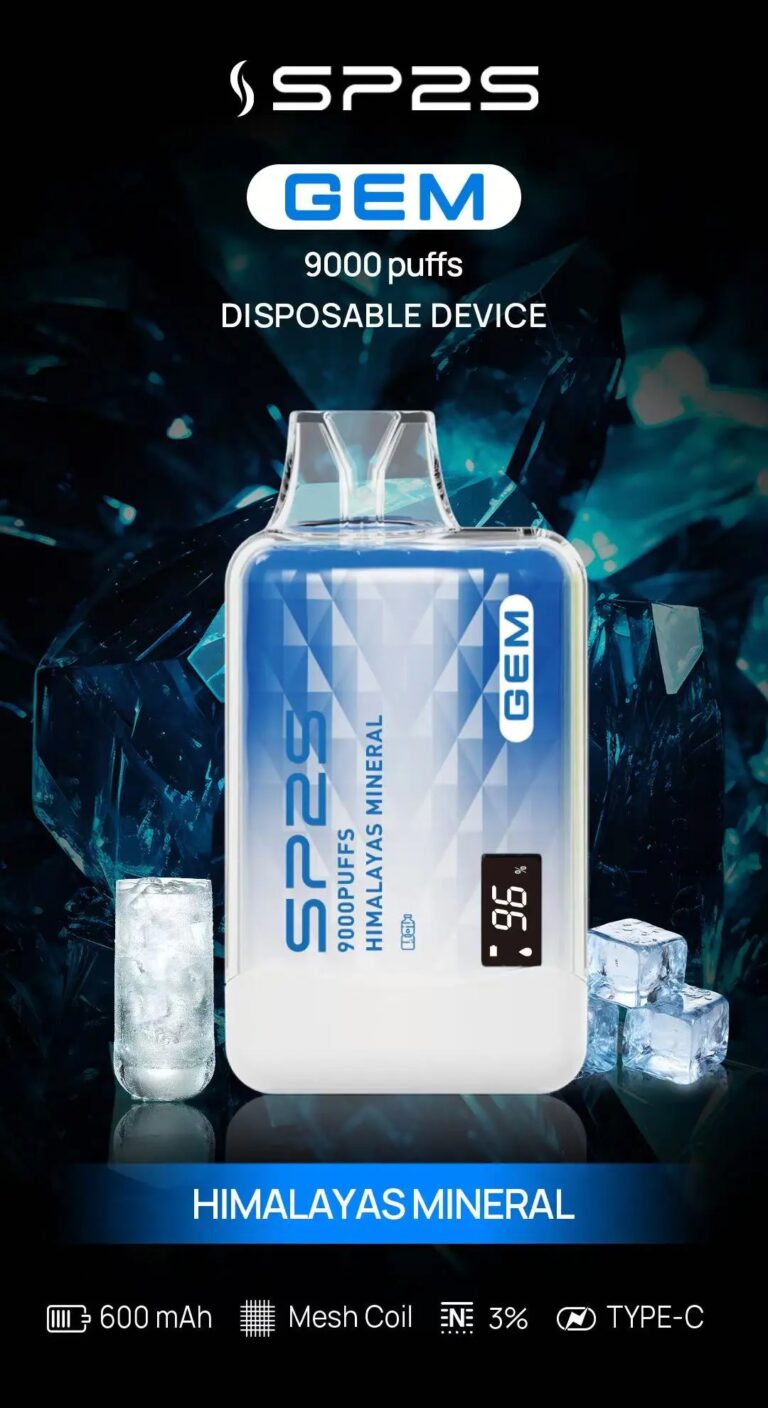 sp2s 9000口一次性電子煙西馬拉雅冰塊口味長效大容量 | 多種口味