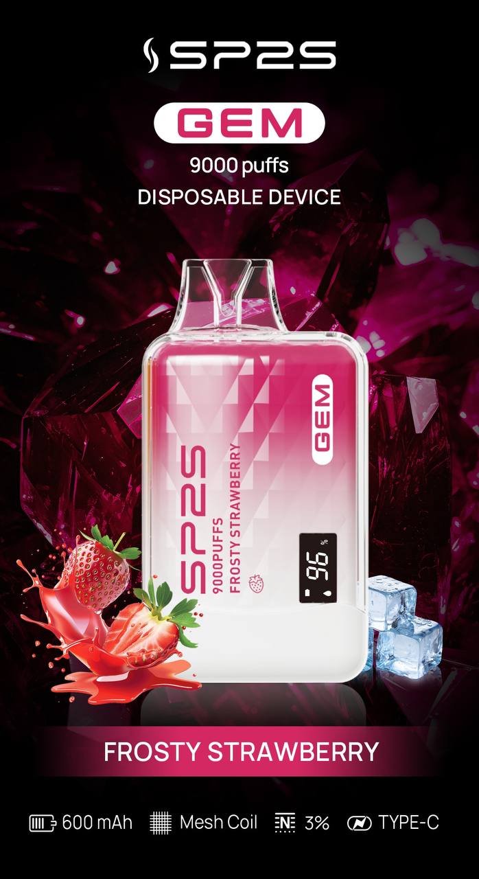 sp2s9000口一次性電子煙茉莉綠茶口味長效大容量 | 多種口味